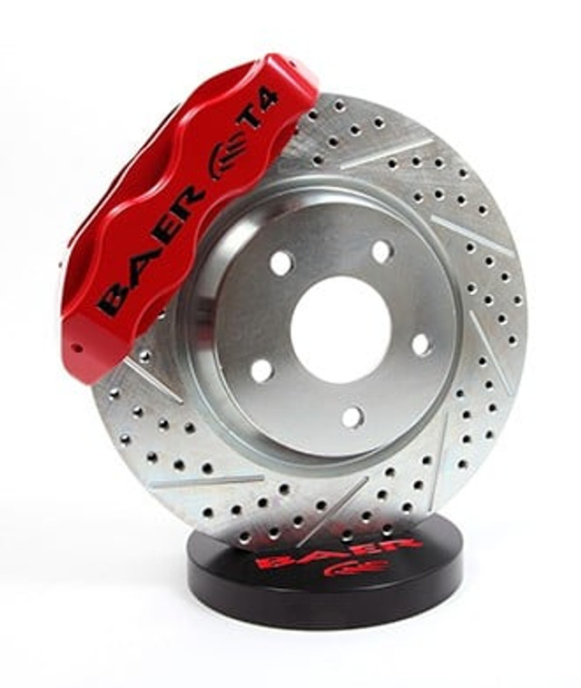 Baer Mustang 13" Track4  5-Lug Front Brake Kit - SN95 Spindles (1979-2004) - Image