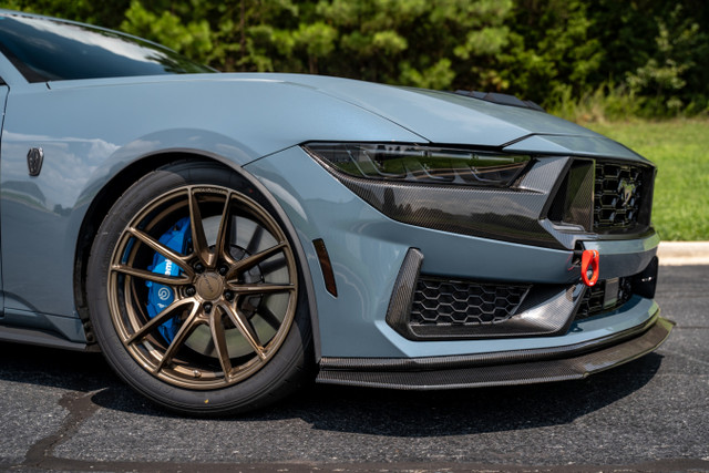 FFP Mustang Dark Horse Carbon Fiber Lower Bumper Trim (2024-2026) - Image FFP Mustang Dark Horse Carbon Fiber Lower Bumper Trim (2024-2026) - Image