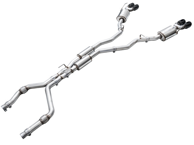 AWE Explorer ST Touring Edition 3" Cat-Back Exhaust - Quad Diamond Black Tips (2020-2025) - Image AWE Explorer ST Touring Edition 3" Cat-Back Exhaust - Quad Diamond Black Tips (2020-2025) - Image
