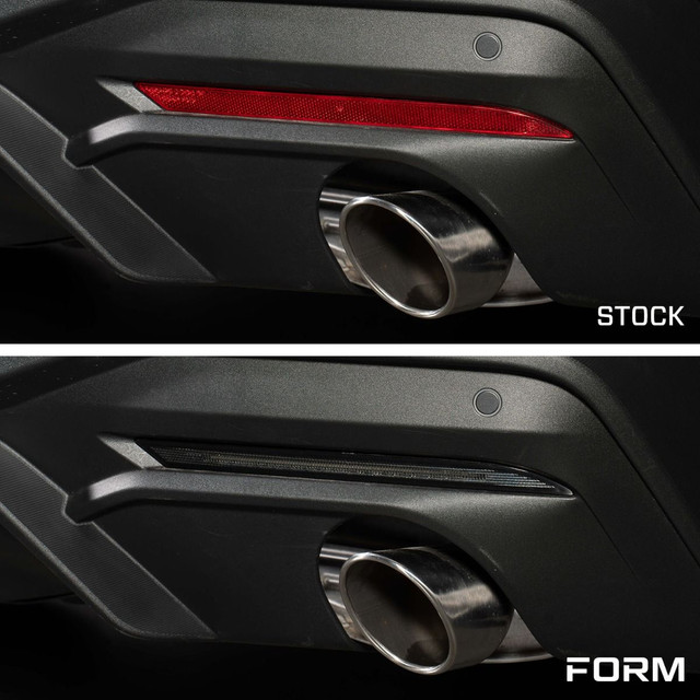 Form Lighting Mustang LED Rear Reflector Set - Smoked (2024-2026) - Image