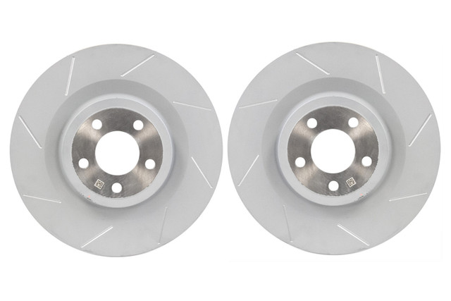 Steeda Explorer ST Slotted Front Rotor Set (2020+) - Image
