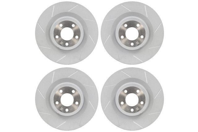 Steeda Explorer ST Slotted Front & Rear Rotor Set (2020+) - Image