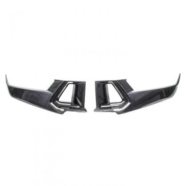 DX Carbon Mustang Dark Horse Carbon Fiber Upper Headlight Trim (2024+) - Image