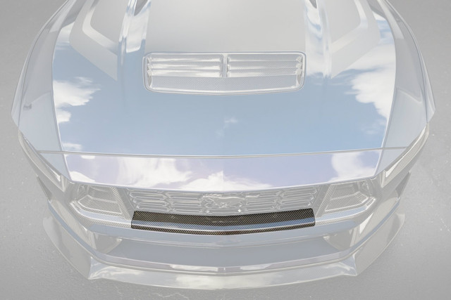 DX Carbon Mustang Dark Horse Carbon Fiber Strap (2024+) - Image