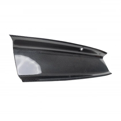 Real 3K Carbon Fiber License Plate Frame For Shelby GT350 Mustang - Black-458617
