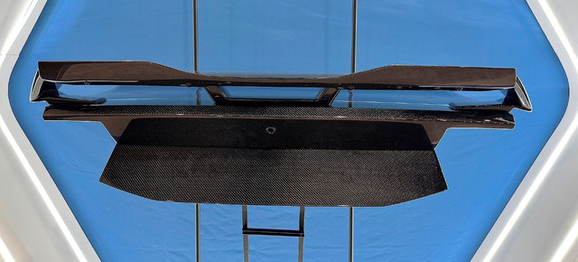 Anderson Composites Mustang Type-GTG Carbon Fiber Performance Pack Wing w/ Gurney Flap (2024-2026) - Image Anderson Composites Mustang Type-GTG Carbon Fiber Performance Pack Wing w/ Gurney Flap (2024-2026) - Image