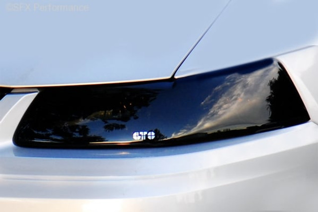 GTS Mustang Headlight Covers, 2 Piece - Smoke (1999-2004) - Image