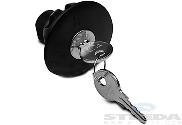 Locking Gas Fuel Tank Plug Cover Cap W/2 Keys 8U5Z9C268B For - Foto 3