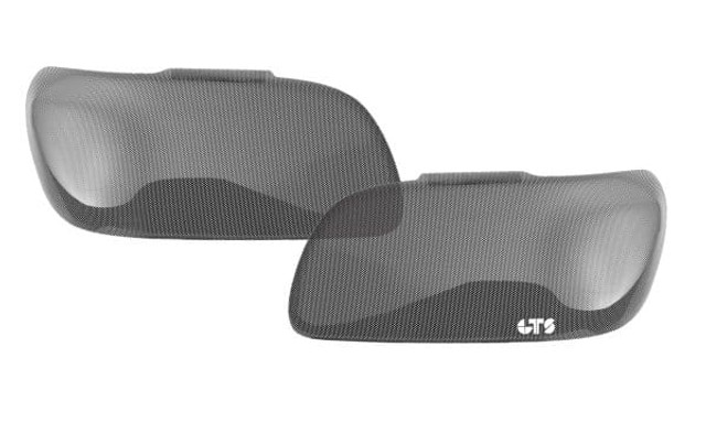 GTS Mustang Taillight Cover - 2 Piece - Carbon Fiber Look (1987-1993) - Image