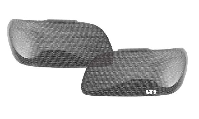 GTS Mustang Headlight Covers - 2 Piece - Carbon Fiber Look (2013-2014) - Image