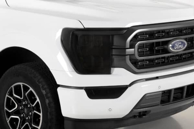 GTS F-150 Headlight Covers - 2 Piece - Smoke (2019-2023) - Image