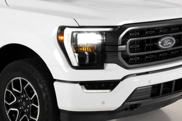 GTS F-150 Headlight Covers - 2 Piece - Smoke (2019-2023) - Image
