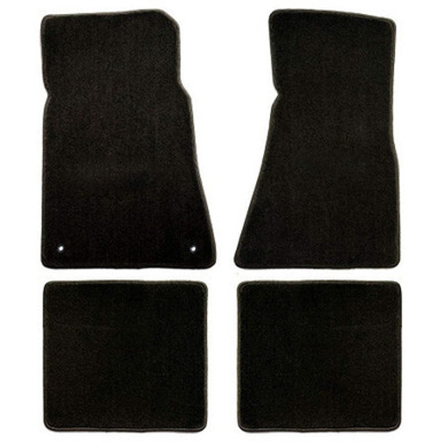 ACC Mats Mustang Black Cutpile Floor Mats (1979-1993) - Image