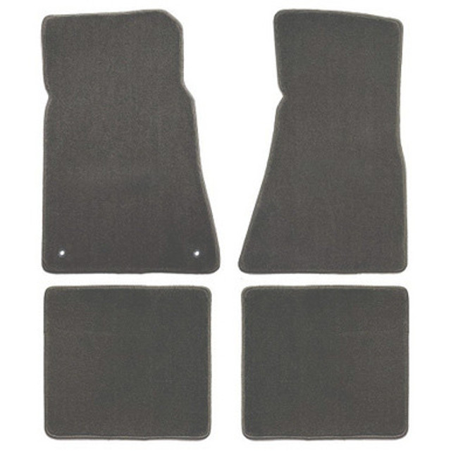 ACC Mats Mustang Dark Gray Cutpile Floor Mats (1979-1993) - Image