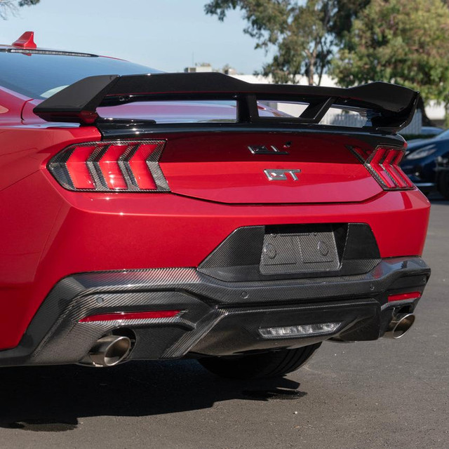 EOS Mustang Dark Horse HP-Style Rear Spoiler - Gloss Black (2024-2026) - Image EOS Mustang Dark Horse HP-Style Rear Spoiler - Gloss Black (2024-2026) - Image