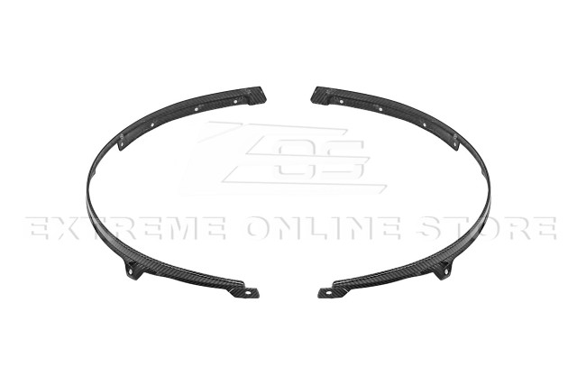 EOS Mustang Carbon Fiber Fender Flares w/ Mud Flaps (2024-2026) - Image