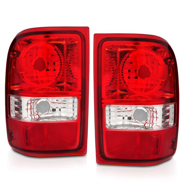Anzo Ranger Taillights w/ Red/Clear Lens - Pair (2001-2011) - Image