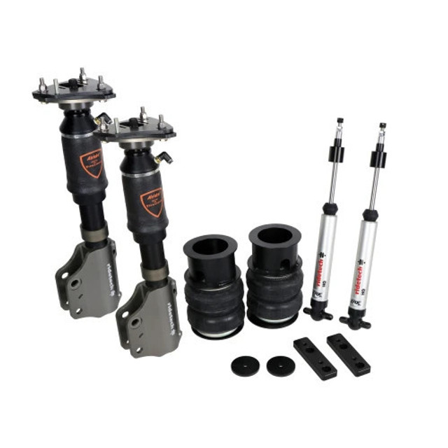 Ridetech RidePro E5 Air Ride Pre-Wired Suspension Control System - 3 Gallon Single Compressor, 1/4in Valves - Image Ridetech RidePro E5 Air Ride Pre-Wired Suspension Control System - 3 Gallon Single Compressor, 1/4in Valves - Image
