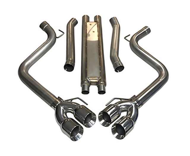 MRT Mustang GT Extreme Cat Back Exhaust w/DMS - Black Quad Tips (2018+) - Image MRT Mustang GT Extreme Cat Back Exhaust w/DMS - Black Quad Tips (2018+) - Image