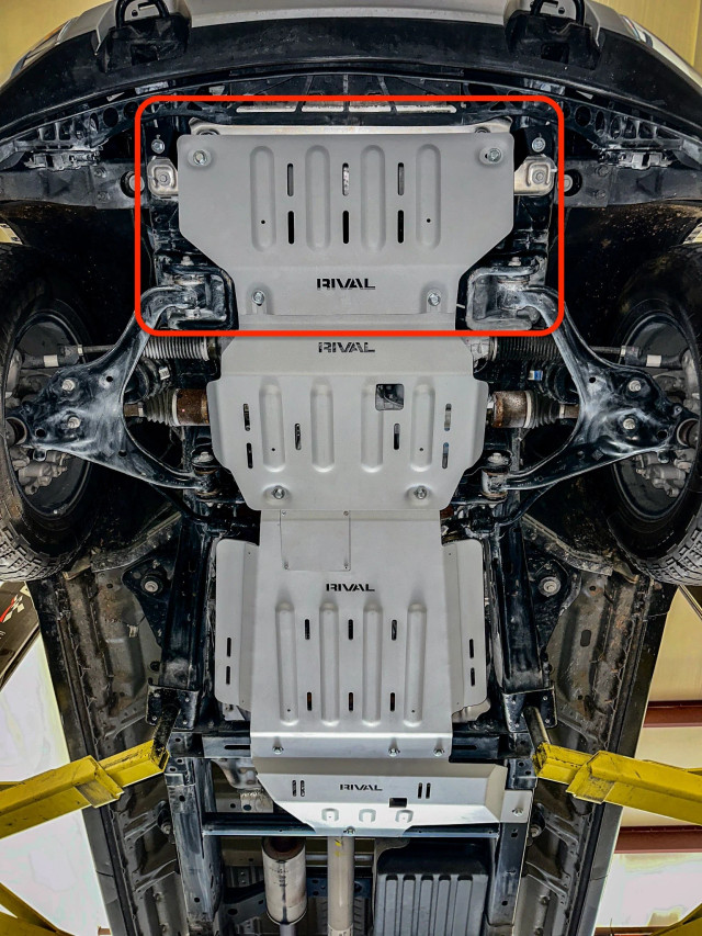 RIVAL 4X4 F-150 Aluminum Radiator Skid Plate (2015+) - Image