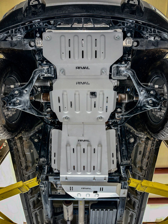RIVAL 4X4 F-150 Aluminum Skid Plate Full Set (2015+) - Image