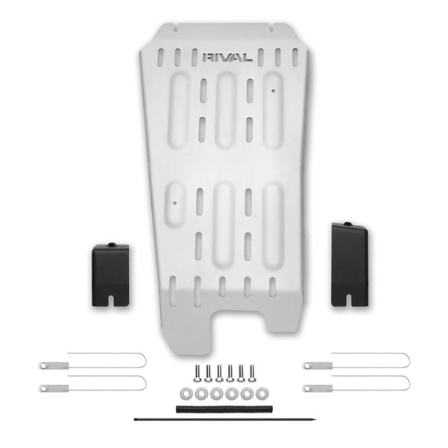 RIVAL 4X4 Maverick/Bronco Sport Aluminum Catalytic Converter Skid Plate (2020+) - Image RIVAL 4X4 Maverick/Bronco Sport Aluminum Catalytic Converter Skid Plate (2020+) - Image
