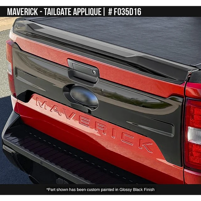 2022-2024 Ford Maverick Rear Cab Spoiler Kit Satin Black | Eastgate Ford Parts