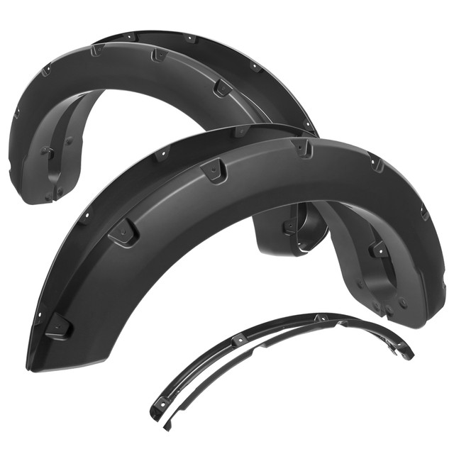 Spec-D Tuning F-250 StyleSide Rivet Style Fender Flares - Matte Black (2023-2024) - Image Spec-D Tuning F-250 StyleSide Rivet Style Fender Flares - Matte Black (2023-2024) - Image