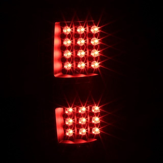 Spec-D Tuning F-150 V1 LED Tail Lights - Matte Black Housing, Clear Lens (2009-2014) - Image Spec-D Tuning F-150 V1 LED Tail Lights - Matte Black Housing, Clear Lens (2009-2014) - Image