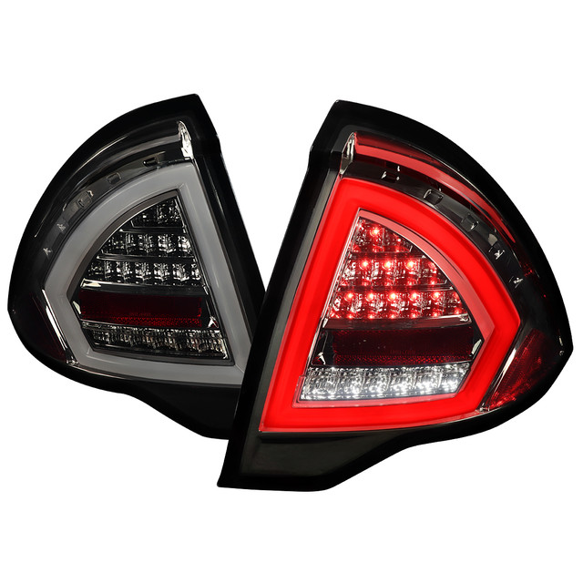 Spec-D Tuning Fusion LED Tail Lights - Chrome Housing, Smoked Lens (2010-2012) - Image Spec-D Tuning Fusion LED Tail Lights - Chrome Housing, Smoked Lens (2010-2012) - Image