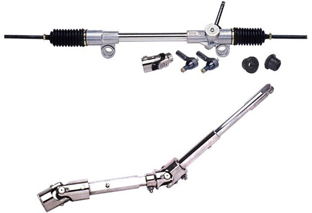 10-261 マスタング Flaming River Mustang Power Steering Shaft - 79-93, FR1504P