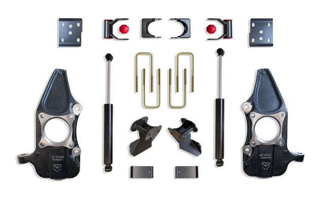 MaxTrac F-150 4WD Lowering Kit Spindles for 22"+ Rims- 2"/4" (2009-2014) - Image MaxTrac F-150 4WD Lowering Kit Spindles for 22"+ Rims- 2"/4" (2009-2014) - Image