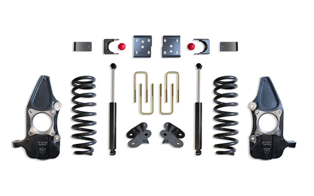 MaxTrac F-150 4DR EcoBoost 4WD Lowering Kit for 22"+ Rims- 3"/5" (2015-2020) - Image MaxTrac F-150 4DR EcoBoost 4WD Lowering Kit for 22"+ Rims- 3"/5" (2015-2020) - Image