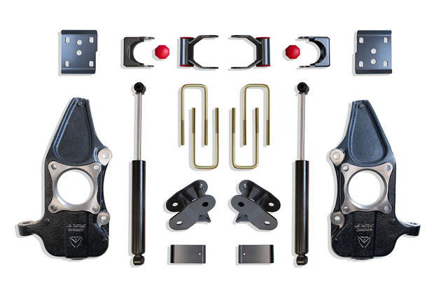 MaxTrac F-150 4WD Lowering Kit Spindles for 22"+ Rims- 2"/4" (2015-2020) - Image MaxTrac F-150 4WD Lowering Kit Spindles for 22"+ Rims- 2"/4" (2015-2020) - Image