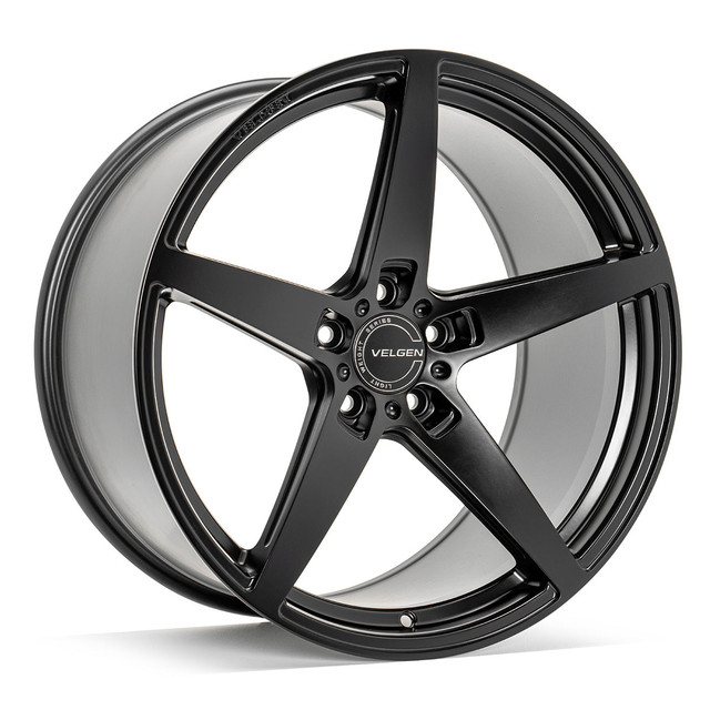Velgen Wheels Explorer ST VF Classic5 V2 Satin Black Wheel - 22x10.5 (2020-2025) - Image Velgen Wheels Explorer ST VF Classic5 V2 Satin Black Wheel - 22x10.5 (2020-2025) - Image