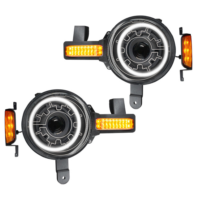 ORACLE Bronco Oculus Bi-LED Projector Headlights - Heated Lens (2021-2025) - Image ORACLE Bronco Oculus Bi-LED Projector Headlights - Heated Lens (2021-2025) - Image