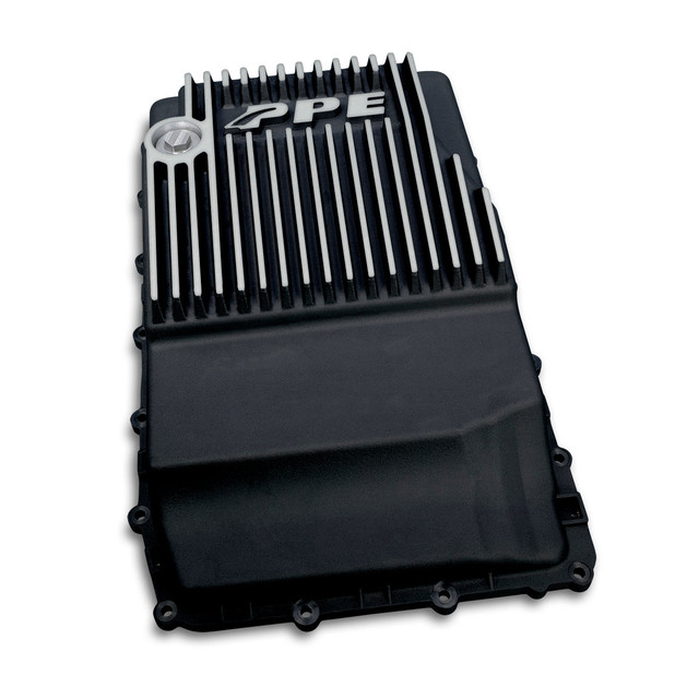 PPE Ford 10R60/10R80/10R100 Heavy-Duty Cast Aluminum Transmission Pan - Deep Capacity (2017-2025) - Image PPE Ford 10R60/10R80/10R100 Heavy-Duty Cast Aluminum Transmission Pan - Deep Capacity (2017-2025) - Image