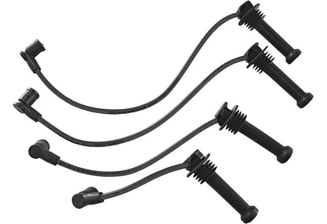 Steeda Focus Black 8MM Spark Plug Wires (00-04 Zetec Engine) - Image