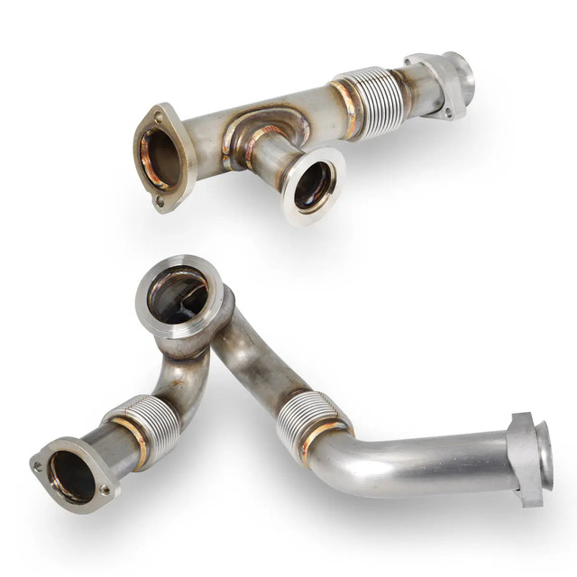 PPE F-250/F-350 6.0L Powerstroke Performance Up-Pipe Kit for Round EGR Cooler (2003.5-2004) - Image PPE F-250/F-350 6.0L Powerstroke Performance Up-Pipe Kit for Round EGR Cooler (2003.5-2004) - Image