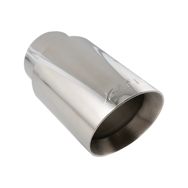 PPE 3" Inlet/4" Outlet Stainless Steel Exhaust Tip - Polished - Image PPE 3" Inlet/4" Outlet Stainless Steel Exhaust Tip - Polished - Image