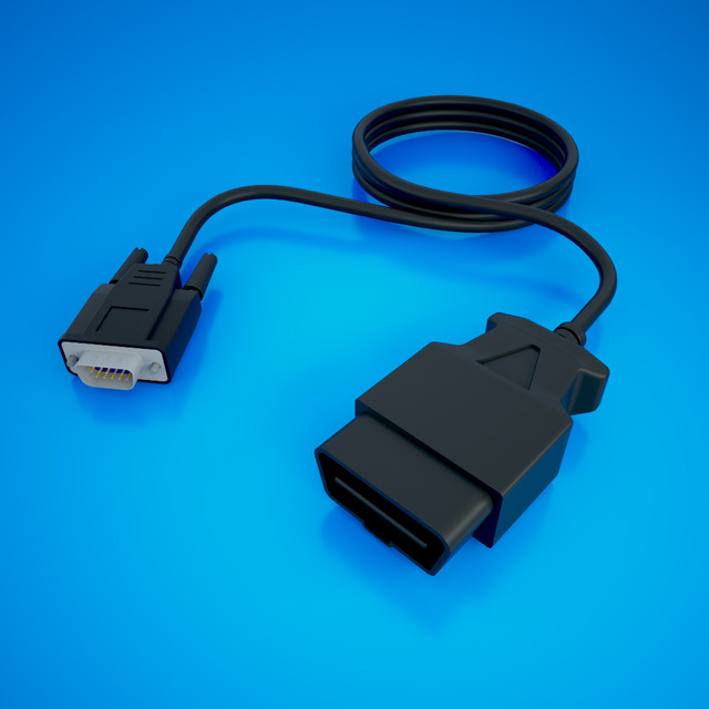 HP Tuners DB-15 OBD-2 Cable for MPVI - Image