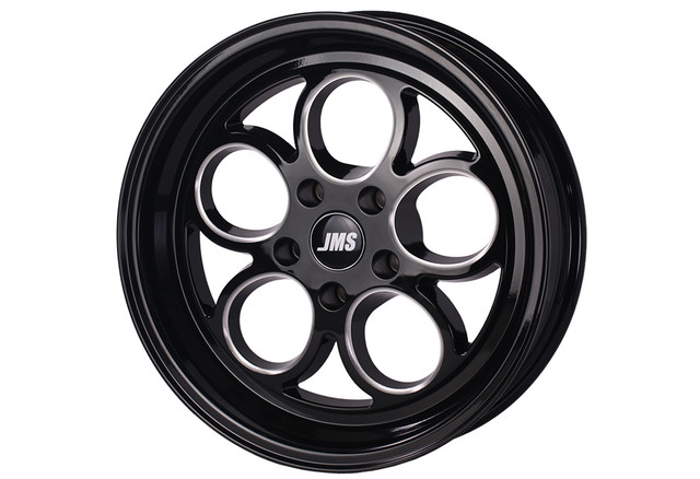 JMS Mustang Savage Series Rear Wheel - Black Diamond Cut - 15x10 (2005-2014) - Image