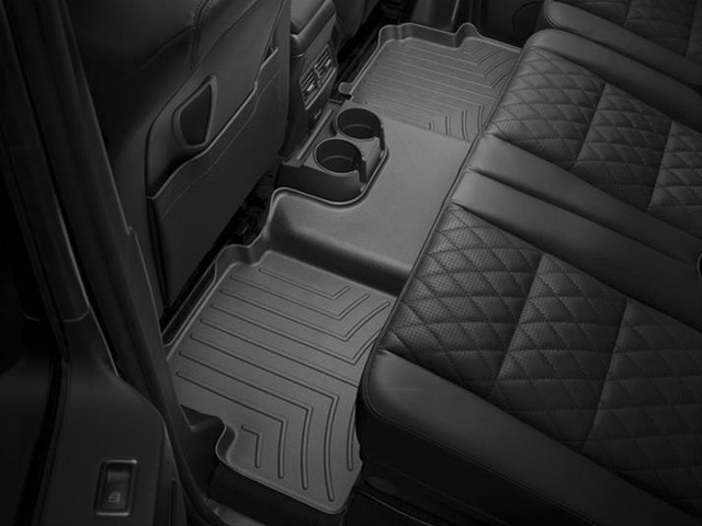 WeatherTech Maverick Hybrid Floor Liners - Rear/Black (2022-2024) - Image WeatherTech Maverick Hybrid Floor Liners - Rear/Black (2022-2024) - Image