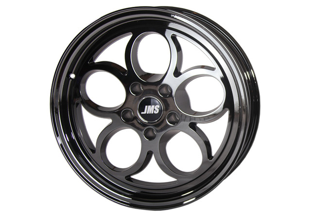 JMS Mustang Savage Series Rear Wheel - Black Chrome - 15x10 (2005-2014) - Image