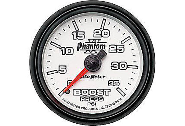 Autometer Phantom II Mechanical Boost Gauge - Image