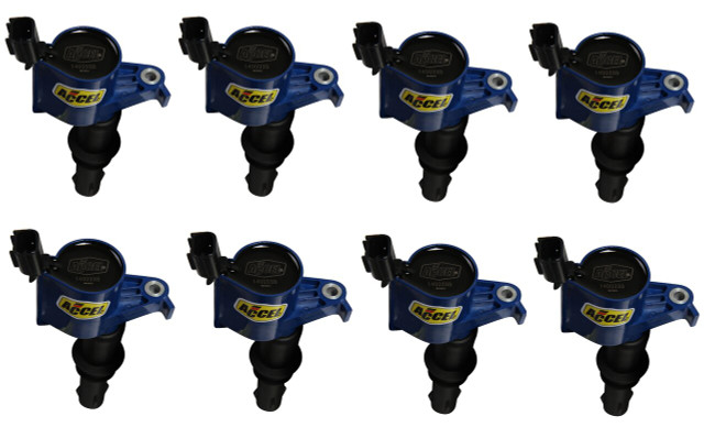 ACCEL Mustang/F-150 4.6L/5.4L 3V Supercoil Ignition Coil Set - Blue (2004-2008) - Image ACCEL Mustang/F-150 4.6L/5.4L 3V Supercoil Ignition Coil Set - Blue (2004-2008) - Image