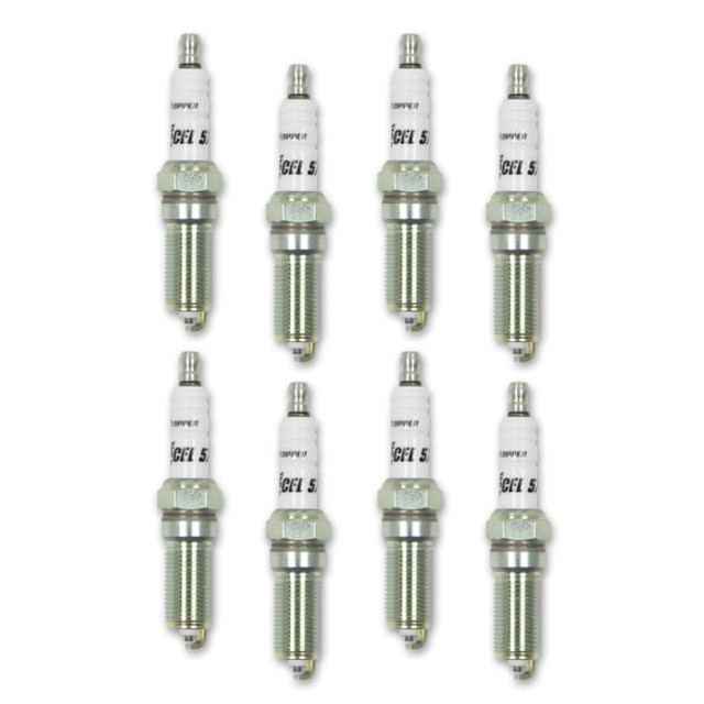 ACCEL Mustang/F-150 5.0L HP Copper Cold Spark Plug Set - 1 Step Colder (2011-2017) - Image ACCEL Mustang/F-150 5.0L HP Copper Cold Spark Plug Set - 1 Step Colder (2011-2017) - Image