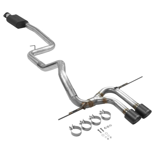 Flowmaster Focus ST Outlaw Cat-Back Exhaust System - Carbon Fiber Tips (2013-2018) - Image Flowmaster Focus ST Outlaw Cat-Back Exhaust System - Carbon Fiber Tips (2013-2018) - Image