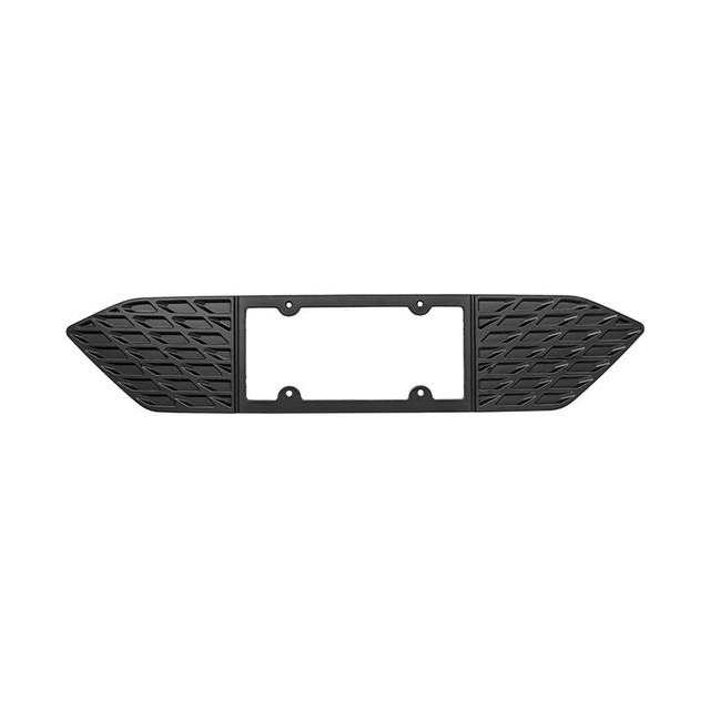 EOS Mustang Rear License Plate Frame Trim Cover - Matte Black (2024-2026) - Image EOS Mustang Rear License Plate Frame Trim Cover - Matte Black (2024-2026) - Image