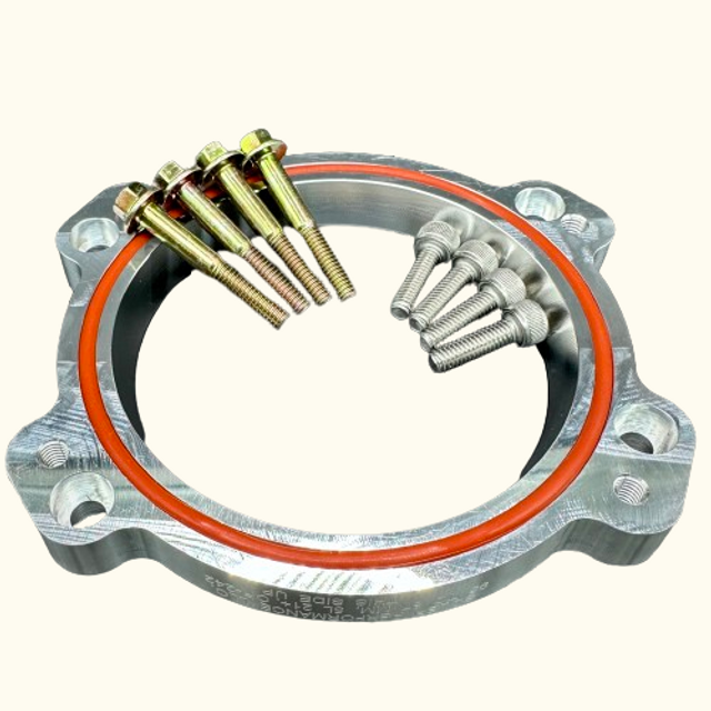 Soler Performance F-150 5.0L Adapter Kit 95mm TB To Stock Manifold/Aft - Image